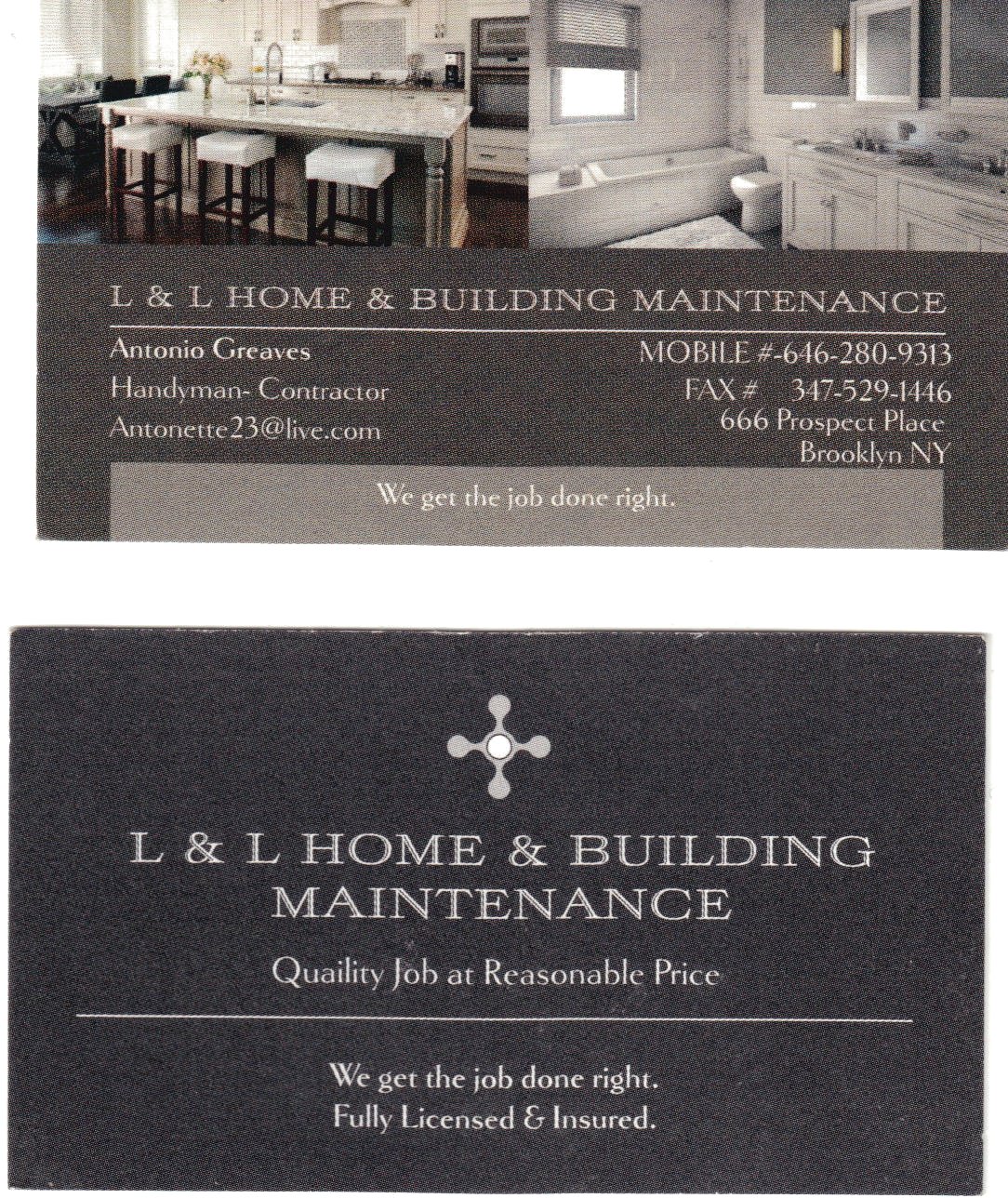 Avatar for L & L Home & Building Maintenance